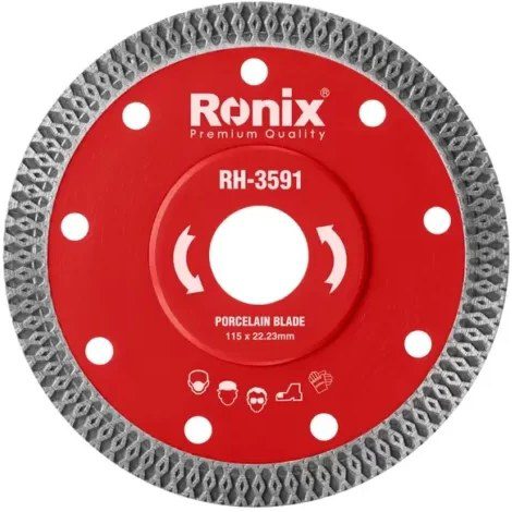 صفحه برش پرسلان بر 115 میلی متری رونیکس RH-3591