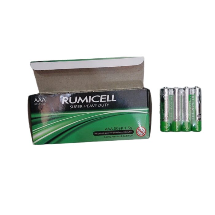 باطری نیم قلمی RUMICELL - تصویر محصول