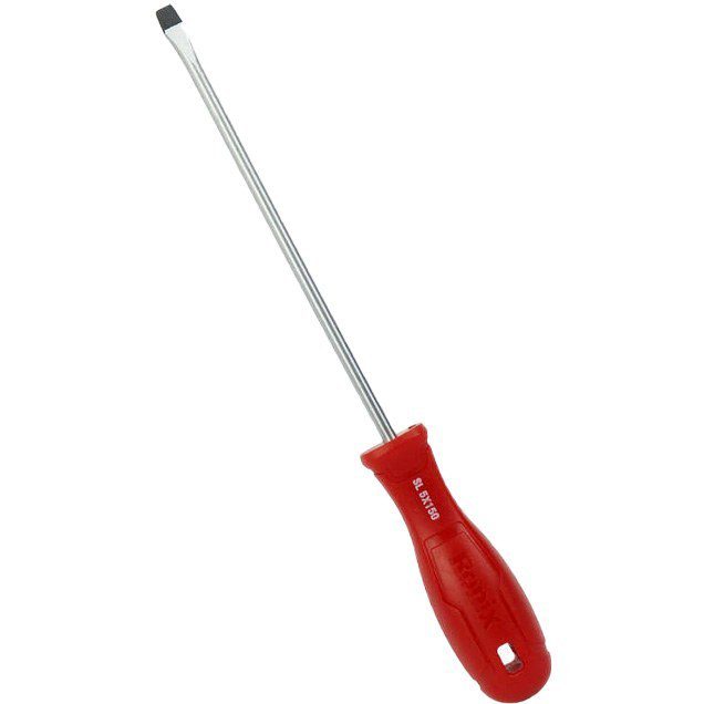 پیچ گوشتی تکی دسته پلاستیکی تک رنگ دو سو 6*150 رونیکس RH-2775 - نمای 5