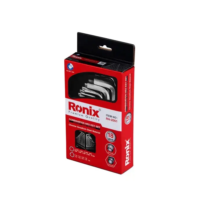 الن ترکیبی 18 عددی کوتاه رونیکس RH-2051 - نمای 6