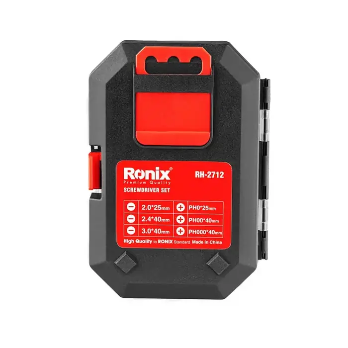 ست 6 عددی پیچ گوشتی ساعتی RH-2712 رونیکس - نمای 5