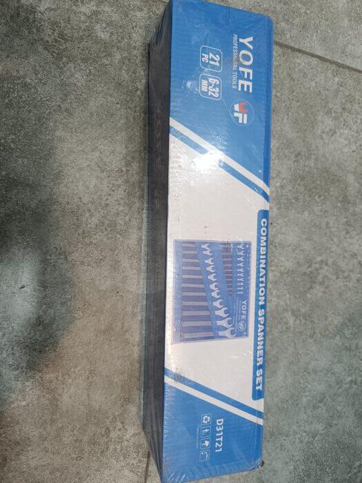 جعبه ست آچار یک‌سر ۲۱ پارچه YOFE مدل D31T21
