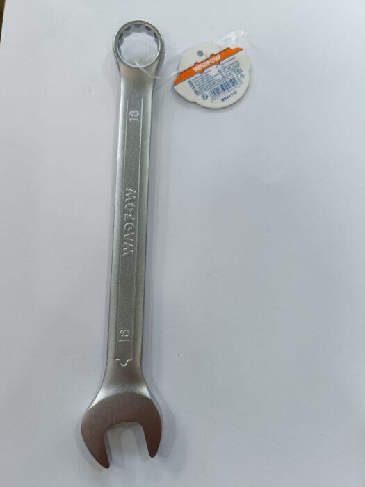 حک سایز ۱۶ و CHROME VANADIUM روی بدنه آچار وادفو مدل WSA1116